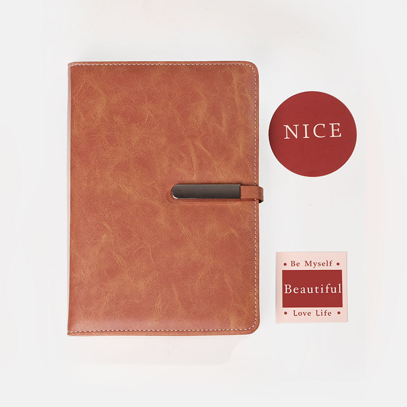 PU buckle notebook